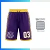 Custom Basketball Shorts With  160G Jacquard Fabric