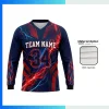 Custom Spandex Long Sleeve V-Neck Soccer Jersey with 180G 4-Way Stretch Full Sublimation Teamwear
