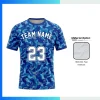 Premium Men's & Youth Soccer Jerseys with  180G Silk-Feel Interlock - Round Neck