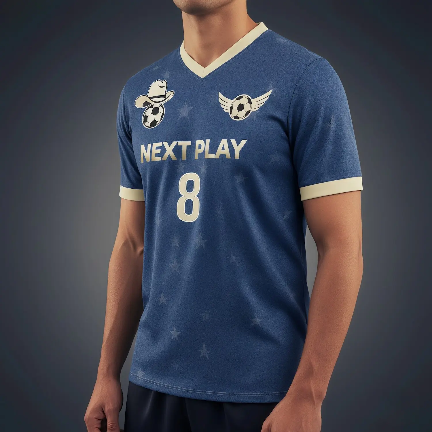 Comparison of three custom women's soccer jerseys showing Birdseye Mesh, Premium Micro-Mesh, and Hybrid Mesh Panel fabrics