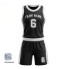Women's-specific 160G Jacquard basketball uniform kit with a distinctive woven texture and a contoured, tailored fit.