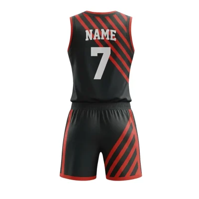 Women's-specific V-neck basketball uniform kit with a classic collar, contoured fit, and textured 130G Butterfly Mesh fabric.