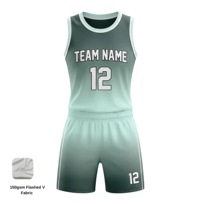 Women's-specific V-neck basketball uniform kit with a classic collar, contoured fit, and dual-layer Flashed V Fabric with a smooth exterior and cooling lining.