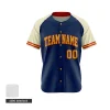 A lightweight custom full-button baseball jersey with a smooth finish, made from 150G Both Side Poly fabric.