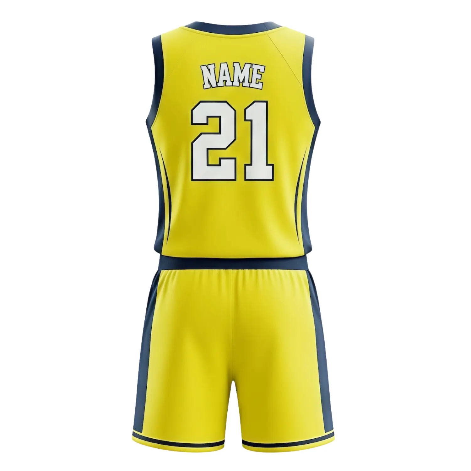 Women's-specific V-neck basketball uniform kit with a classic collar, contoured fit, and heavyweight 180G NBA-style jacquard fabric.