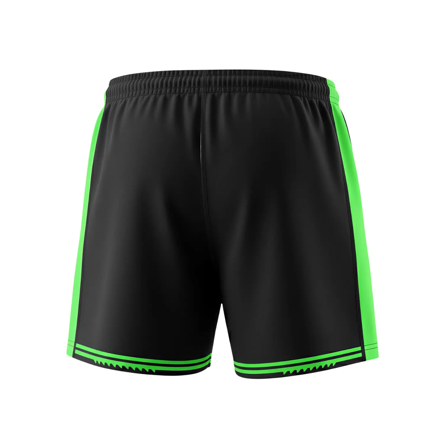 Women's soccer team wearing contoured interlock shorts during a match