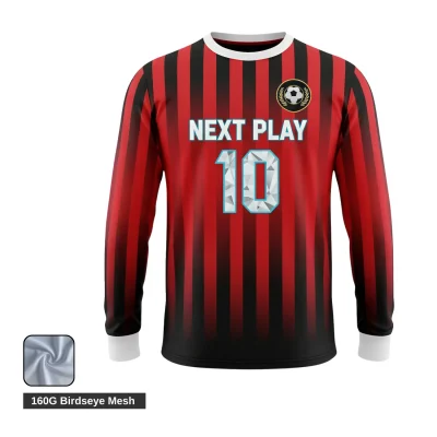 Long Sleeve Birdseye Mesh Soccer Jersey - Maximum Ventilation | NextPlay Sportswear