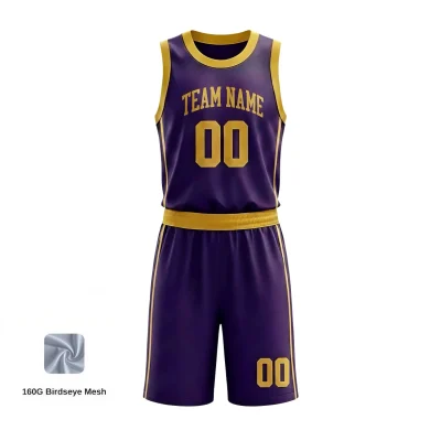 Custom Basketball Uniform Kits – 160G Birdseye Mesh