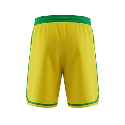 Soccer player wearing classic interlock soccer shorts during a match