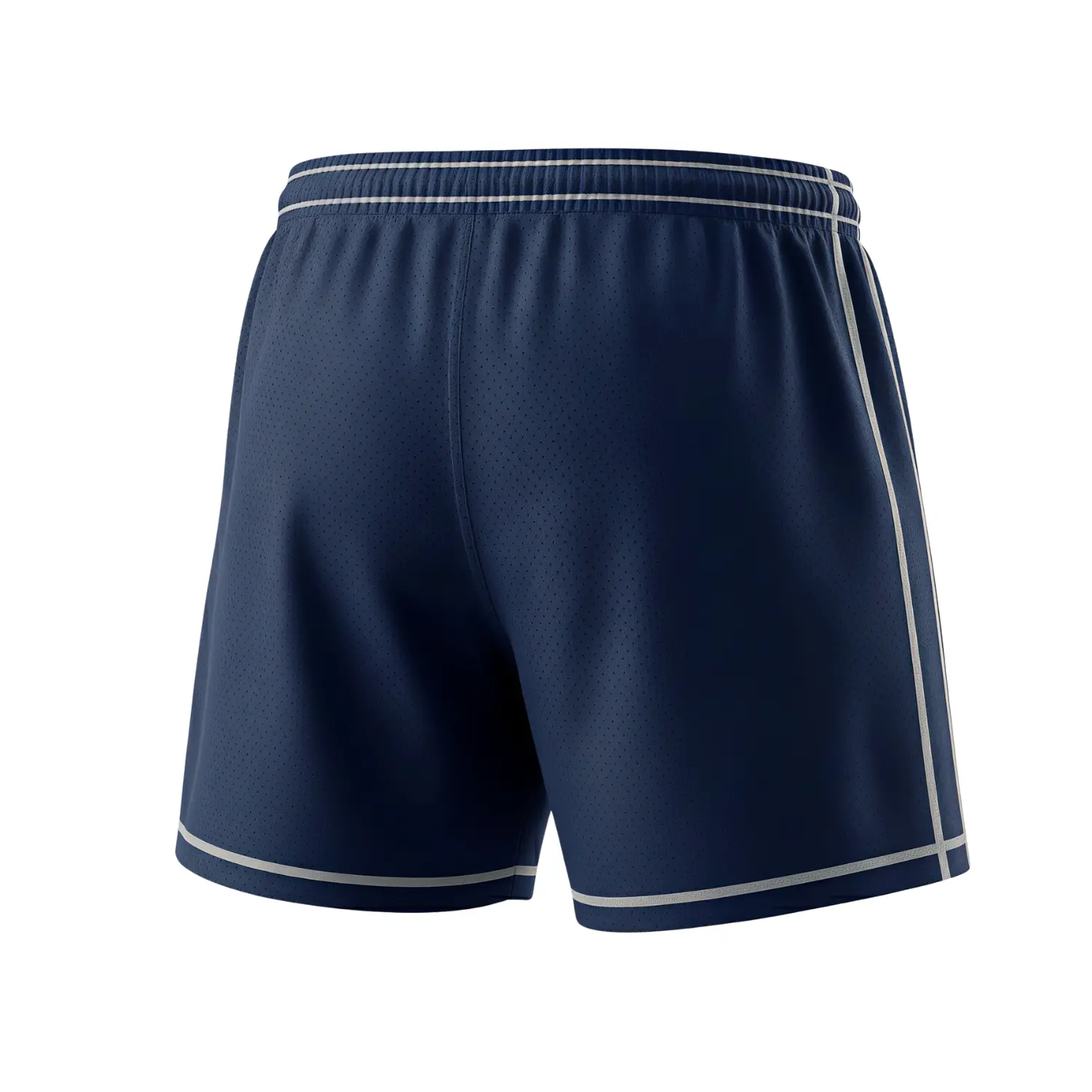 Women's soccer team wearing breathable performance mesh shorts in warm weather