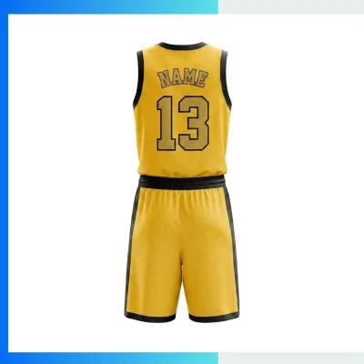 Alternative view of Custom Basketball Uniform Kits with 180G NBA-Style Fabric