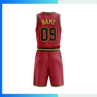 Alternative view of Custom Women’s Basketball Uniform Kits with 160G Birdseye Mesh
