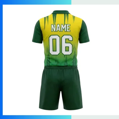 Alternative view of Custom Spandex Soccer Uniform Set – Compression Jersey & Shorts Full Sublimation Team Kit XS–4XL