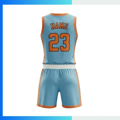 Alternative view of Custom Women’s Basketball Uniform Kits with 130G Butterfly Mesh