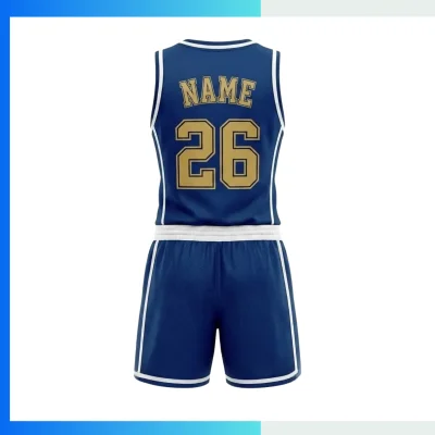 Alternative view of Custom Women’s Basketball Uniform Kits with180G NBA-Style Fabric