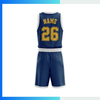 Alternative view of Custom Basketball Uniform Kits with 130G/160G Butterfly Mesh