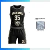 Custom Women’s Basketball Uniform Kits with 160G Jacquard