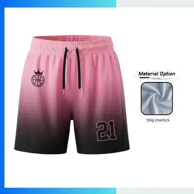 Custom Women’s Basketball Shorts With 150 Interlock | Performance Fit