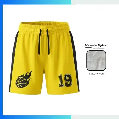 Custom Women’s Basketball Shorts With 160g Birdseye Mesh | Lightweight Performance