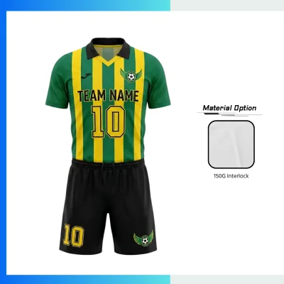 Custom Youth & Adult Soccer Uniform Set – Jersey + Shorts Full Sublimation Team Kit