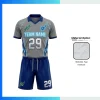 Custom Luxury Soccer Uniform Set – Silk-Feel Jersey & Shorts Full Sublimation with 180G Interlock