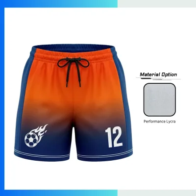 Custom Women’s Performance Lycra Compression Shorts – Elite 4-Way Stretch Sublimation Sportswear