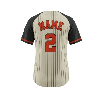 A lightweight women's full-button baseball jersey with a soft feel, featuring vibrant sublimated team graphics.