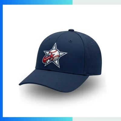 Custom Structured Trucker Cap – Bee-Eye Lattice & Mesh 3D Embroidered Team Hat