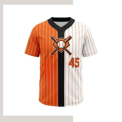 Custom Reversible Baseball Jersey – 200G Interlock Double-Sided Sublimated Team Uniform