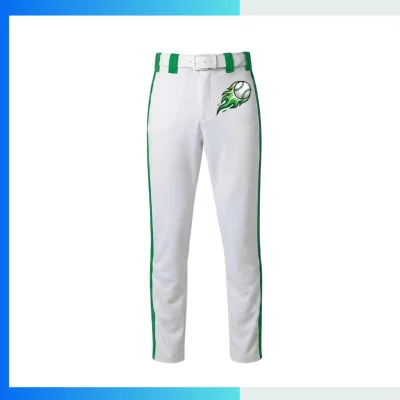 Custom Sublimated Full-Length Baseball Pants – 280G Spandex Interlock Athletic Team Uniform Pants