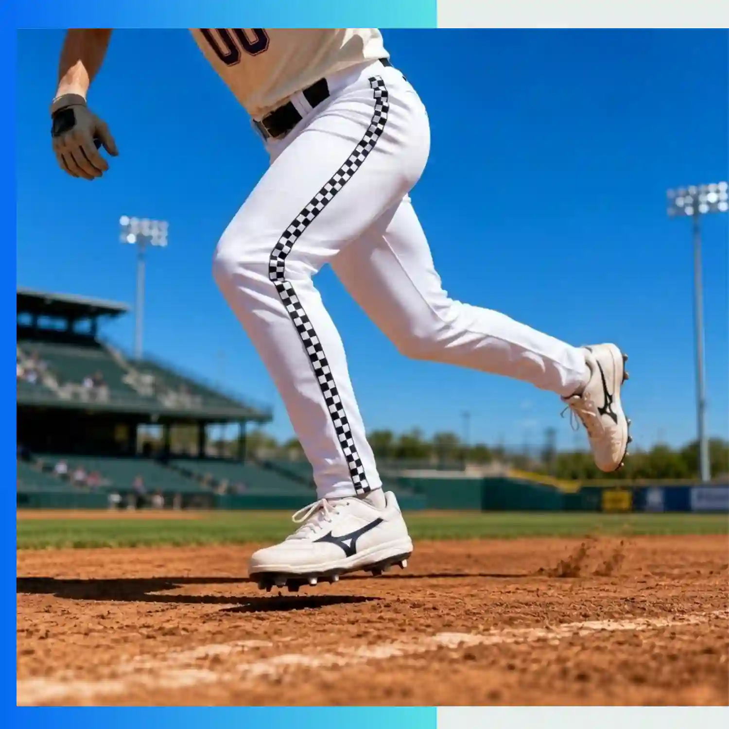 Custom Contrast Pocket Baseball Pants – Premium South Korea Silk Full-Length Team Uniform Pants - Image 3