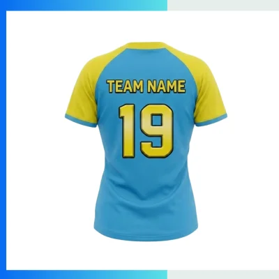 Alternative view of Women’s Custom Baseball Jersey with150G Lightweight Poly Full Sublimation Softball Team Uniform