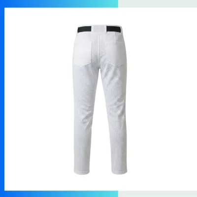 Alternative view of Custom Mesh Baseball Pants – Taiwan Needle Eye Breathable Full-Length Team Pants with Embroidery