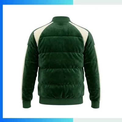 Alternative view of Premium Full Zip Baseball Puffer Jacket – Custom Embroidered Team Outerwear
