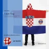 Croatia national football team cape flag with hoodie, red-white-blue Croatian flag, checkered shield HNS crest, 68D polyester, for FIFA World Cup 2026 match day cheeringCroatia national football team cape flag with hoodie, red-white-blue Croatian flag, checkered shield HNS crest, 68D polyester, for FIFA World Cup 2026 match day cheering