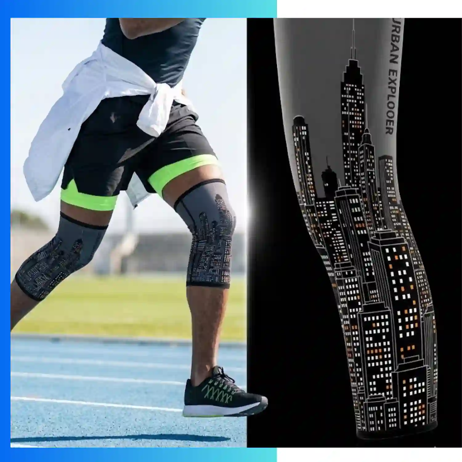 Custom Cycling Leg Warmers – Sublimated Lycra & Tricot Fabric - Image 2