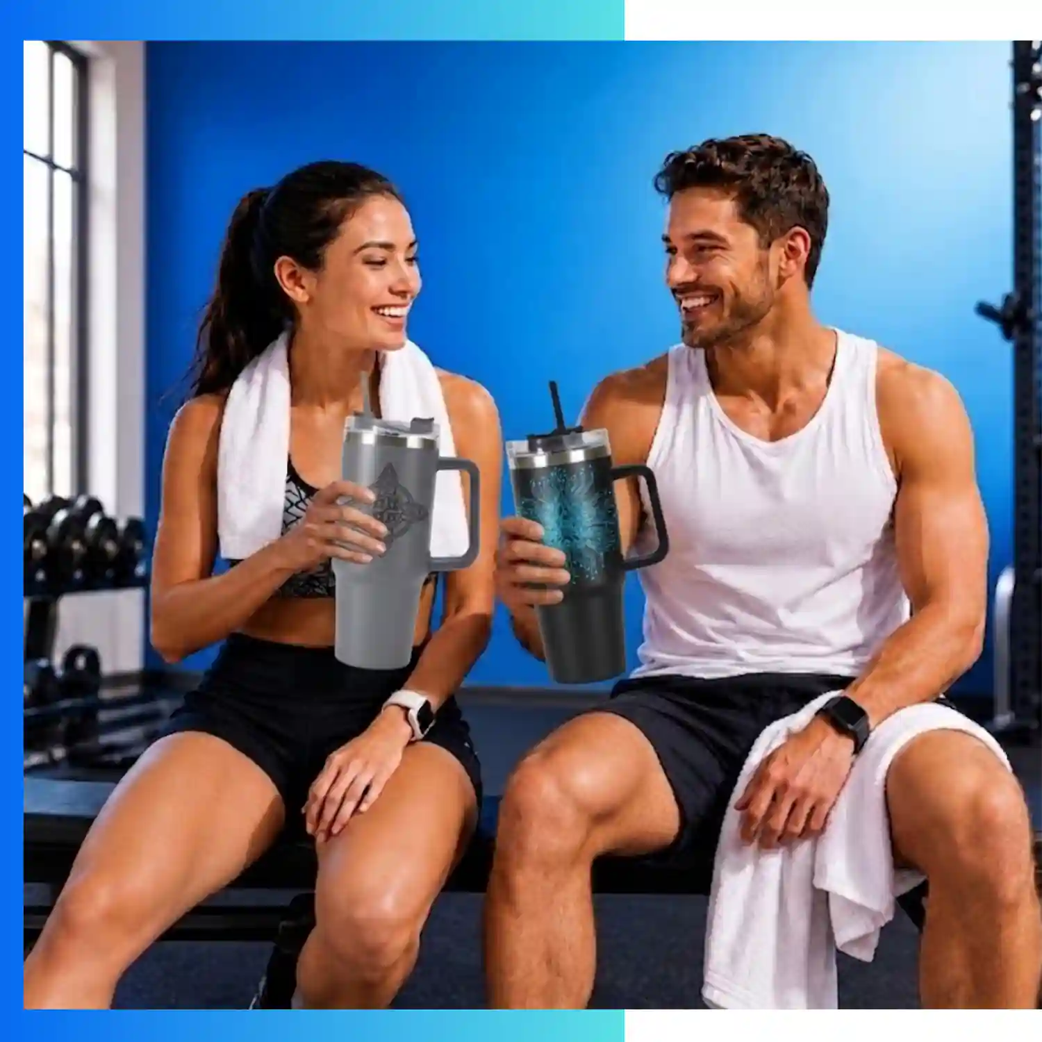 30oz Premium Stainless Steel Tumbler – Custom Laser Engraved / UV Print Executive Travel Mug - Image 2