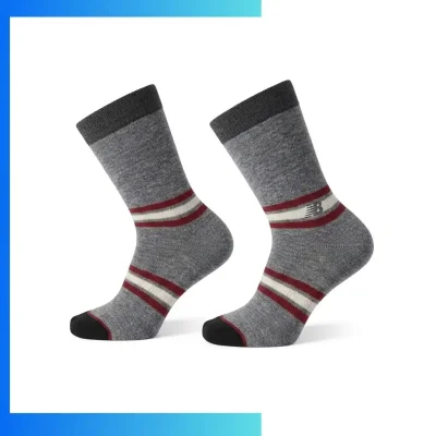 Custom Men’s Mid Crew Socks – 360° Digital Print Polyester Spandex Style B Socks