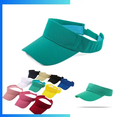 Premium Jacquard Sun Visor – Ammonia Polyester Cotton Adjustable Golf & Tennis Visor Hat