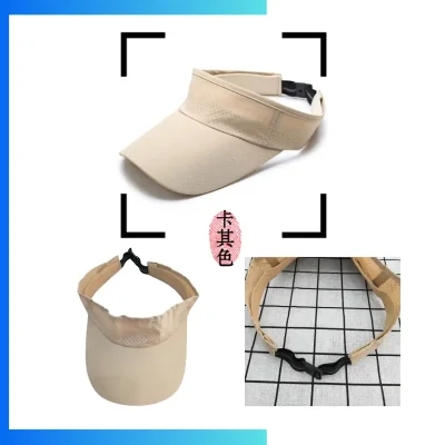 Alternative view of Quick Dry Sport Sun Visor – Lightweight Polyester Running & Tennis Visor Hat