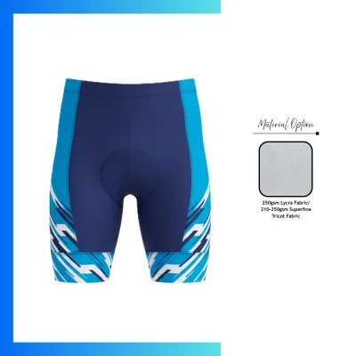 Custom Sublimation Cycling Non-Bib Shorts – Pro Compression Lycra & Tricot Racing Shorts