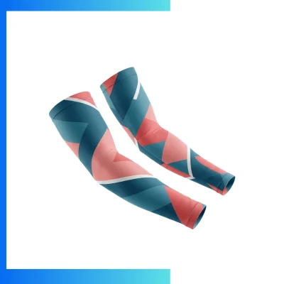 Custom Youth Short Sublimated Arm Sleeves (L32cm) – Stretch Compression Sports Sleeves with Full Color Printing