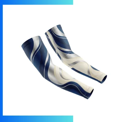 Custom Adult Short Sublimated Arm Sleeves (L39cm) – Stretch Compression Sports Sleeves with Full Color Printing