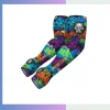 Youth thumb hole arm sleeves, 92% nylon 8% spandex, full sublimation custom print for sports