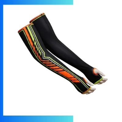 Custom Adult Thumb Hole Arm Sleeves – Full Length Sublimated Compression (L53cm)