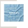 Custom 22"×22" Square Evaporative Cooling Bandana Polyester Sublimated for Outdoor & Sports Use