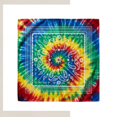 Custom Heavyweight Double Layer Lycra Bandana 24×48cm 170GSM Sublimated for Sports & Fashion