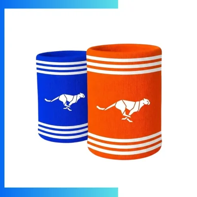 Custom Solid Color Stretch Headbands β Woven Patch Logo Cotton Blend Sports & Promotional Headwear