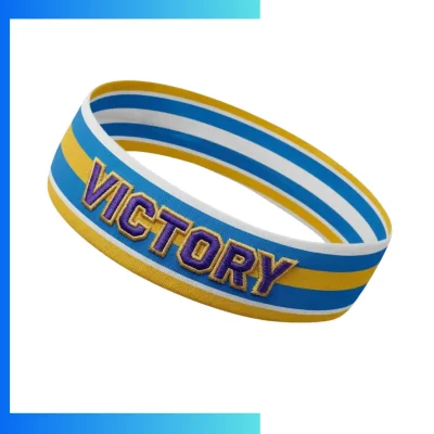 Custom Stripes Headbands β Embroidered Cotton Blend Sports & Team Sweatband
