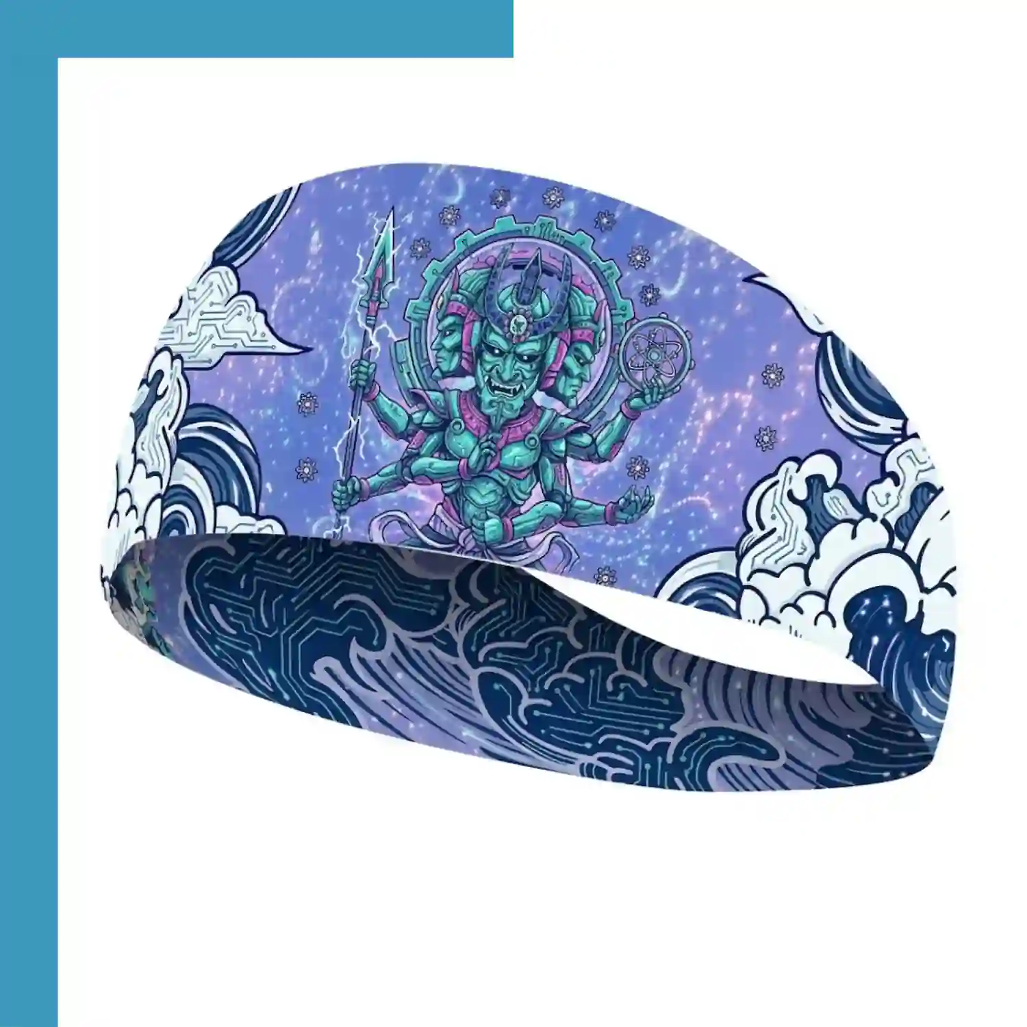 Custom 9" Sublimated Cooling Headbands – Compact Evaporative Cooling Sports Headwear